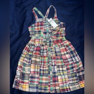 Patchwork Madras Dress